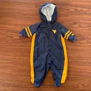 Starter West Virginia Infant Full Body Suit